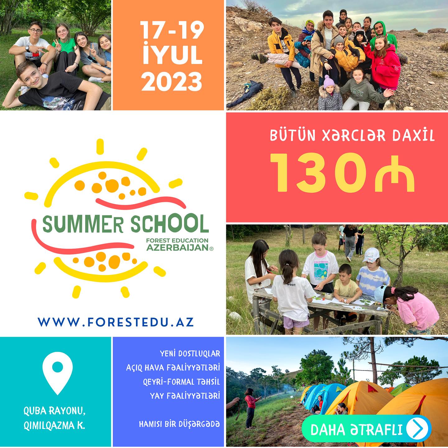 ELAN: SUMMER SCHOOL BU DƏFƏ QUBADA!