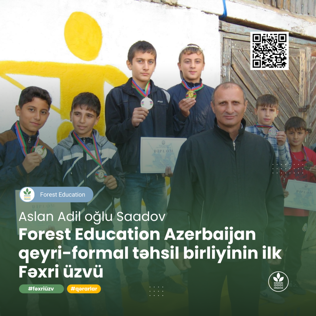 Aslan müəllim Saadovun 65 illik yubileyi münasibətilə onu fəxri üzvümüz elan edirik!