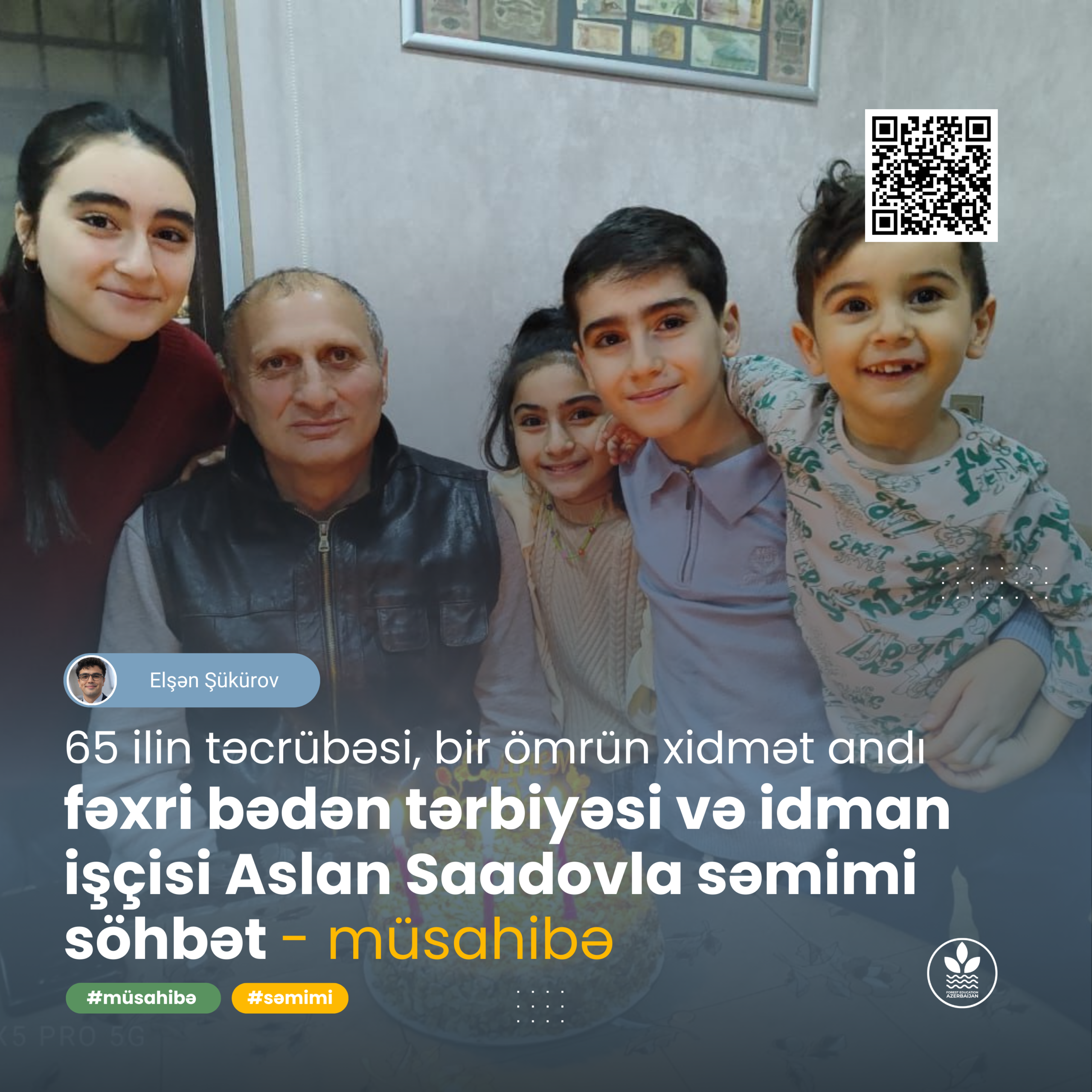 65 ilin təcrübəsi, bir ömrün xidmət andı – fəxri bədən tərbiyəsi və idman işçisi Aslan Saadovla səmimi söhbət – MÜSAHİBƏ