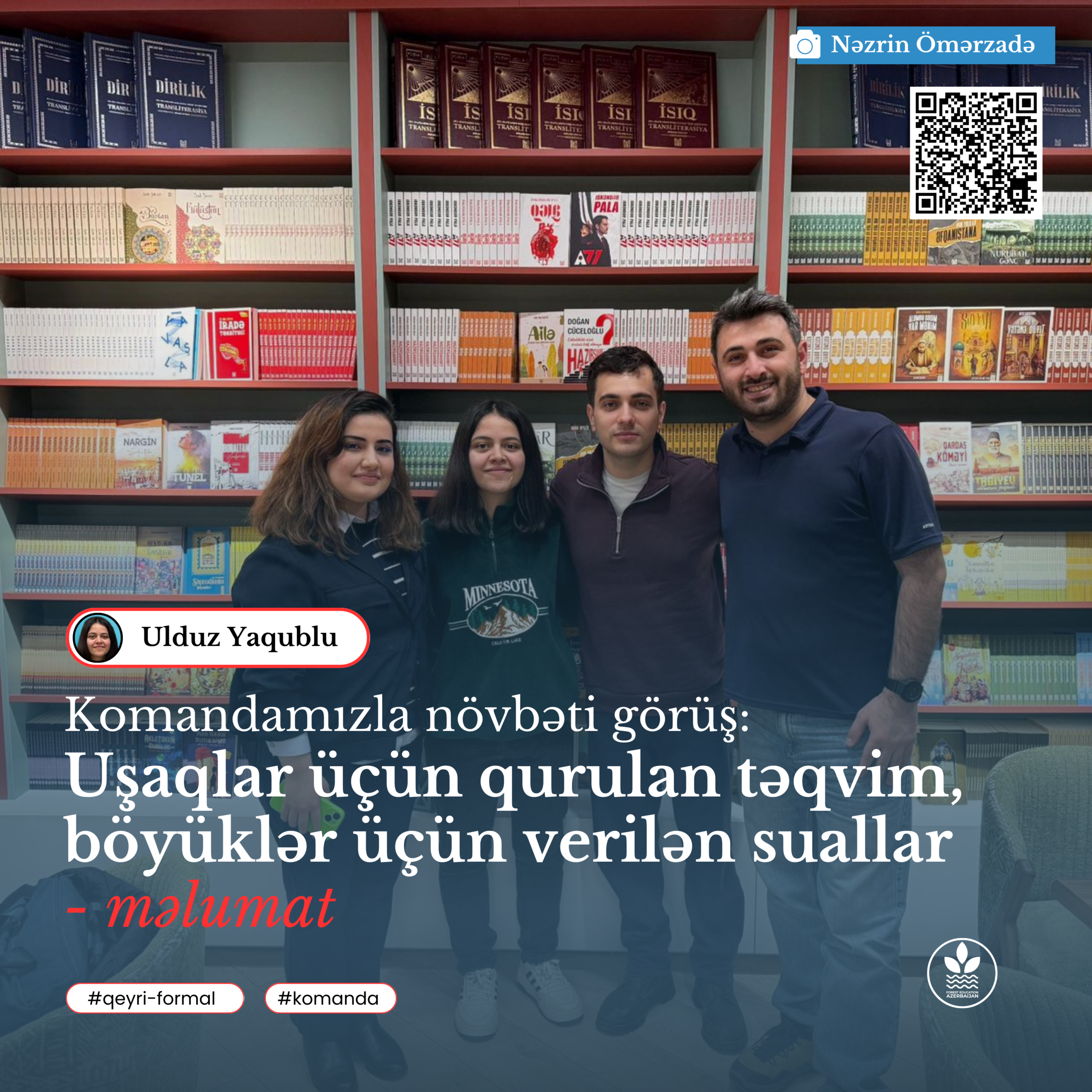 Uşaqlar üçün qurulan təqvim, böyüklər üçün verilən suallar – komanda görüşü