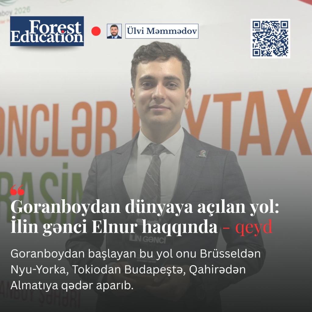 Goranboydan dünyaya açılan yol: Elnur Arifzadə haqqında – qeyd